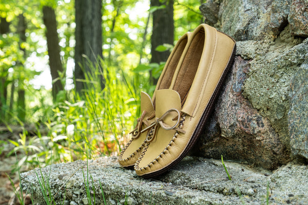 Men's Earthing Moccasins Moosehide BB495M