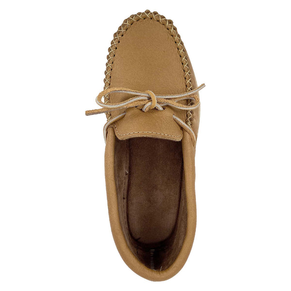 Men's Earthing Moccasin Shoes Copper Rivet Rubber Sole
