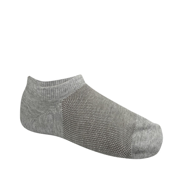 No Show Earthing Socks Silver