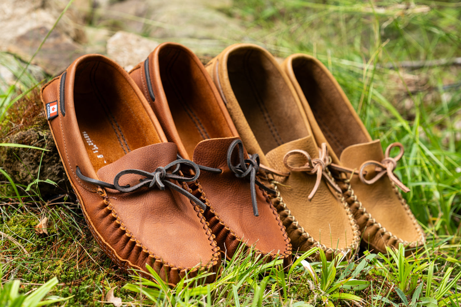 On Clearance: Men’s Wide-Fit Earthing Moccasins – Healthy & Grounded