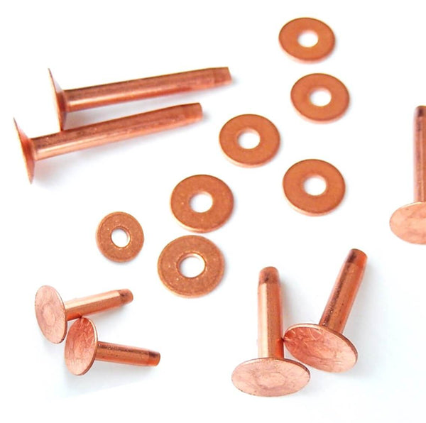 Copper Rivets VS Leather Sole