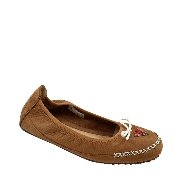 Women's Copper Rivet Butterfly Flats