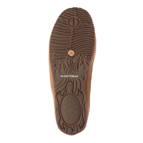 Women's Butterfly Flat Moccasins With Copper Rivet