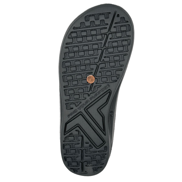 Women's Earthing Flip-Flops Copper Rivet Energy Telic