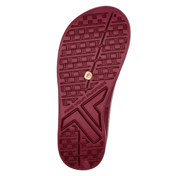 Women's Earthing Flip-Flops Copper Rivet Energy Telic