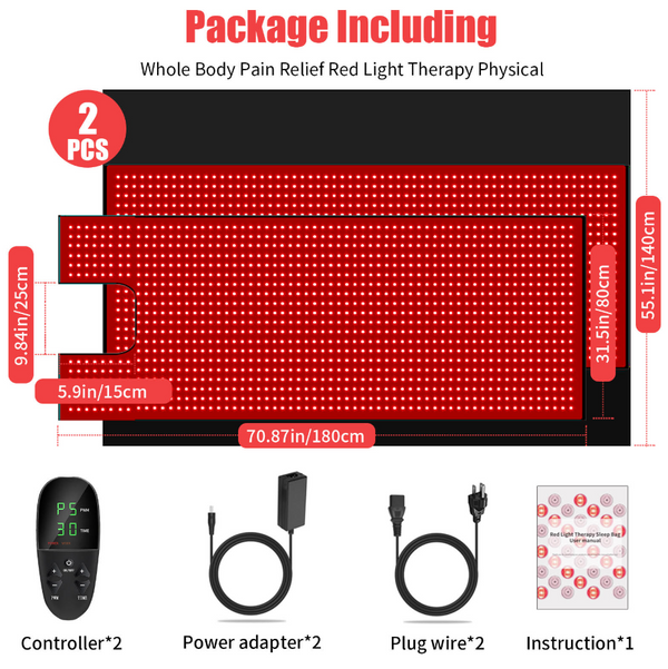 L03 Red Light LED Sleep Bag