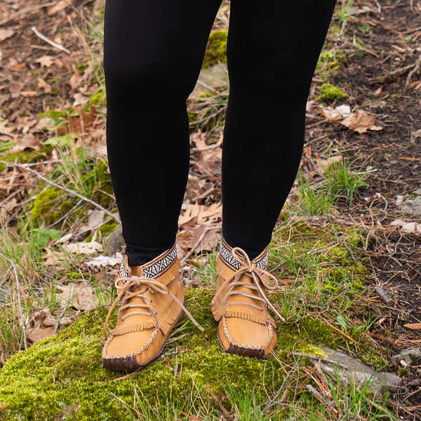 Women's Moose-Touch Earthing Moccasin Boots