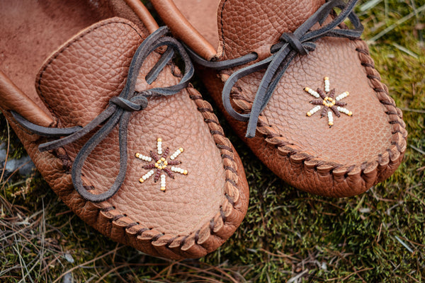 Women's Leather Earthing Moccasins BB81EMAIL