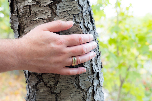 bare. copper. Magnetic Rings