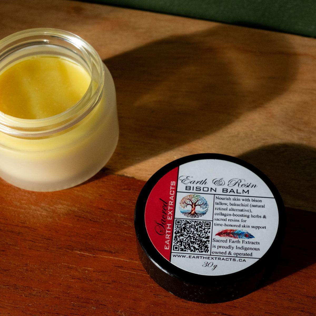 Earth Extracts Earth & Resin Bison Tallow Balm Sacred Blend – Healthy ...