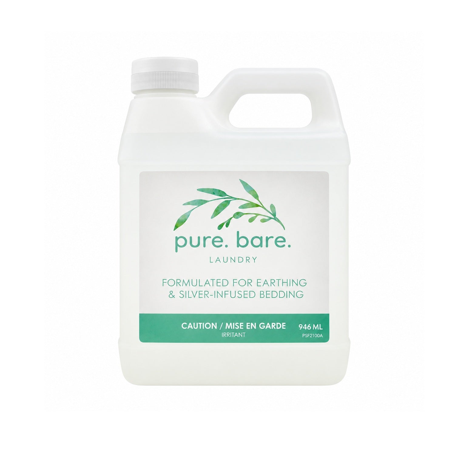 pure bare Silver Safe Earthing Laundry Detergent