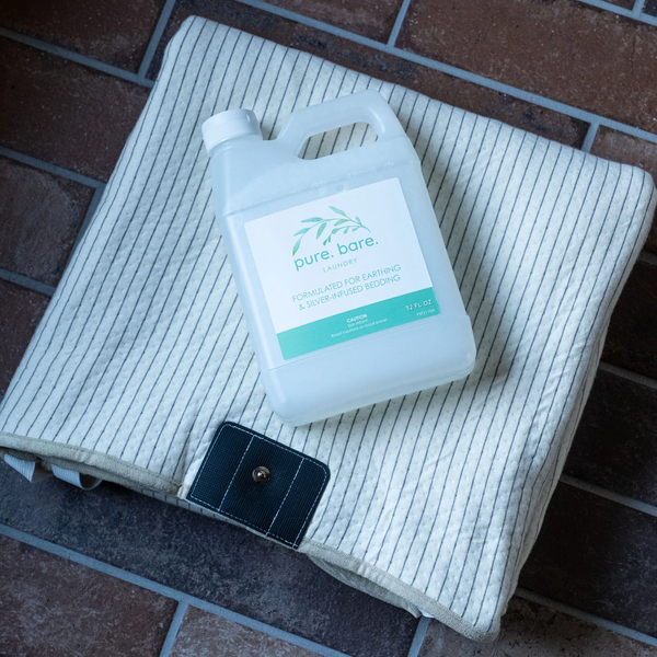 pure. bare. Silver-Safe Earthing Laundry Detergent