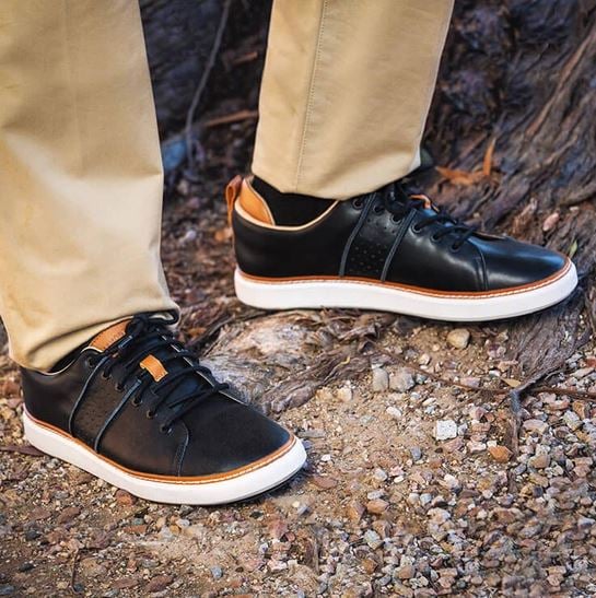 Men's Earthing Leather Walker