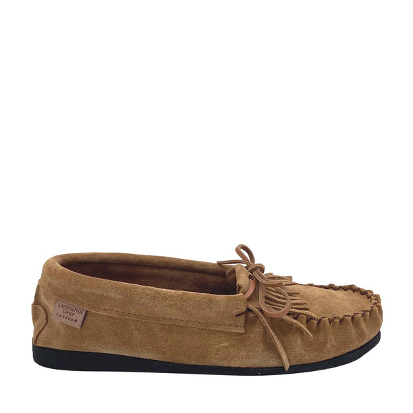 Women's Earthing Moccasin Shoe Suede Copper Rivet  43160-R