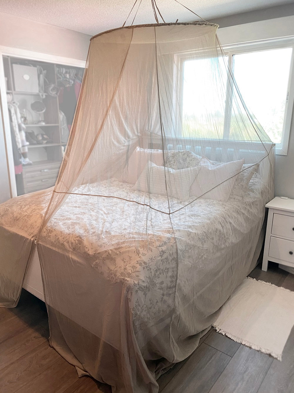 emf tent EMF Shielding Radiofrequency Protection Silver Mesh Bed Canopy Tent – Healthy & Grounded