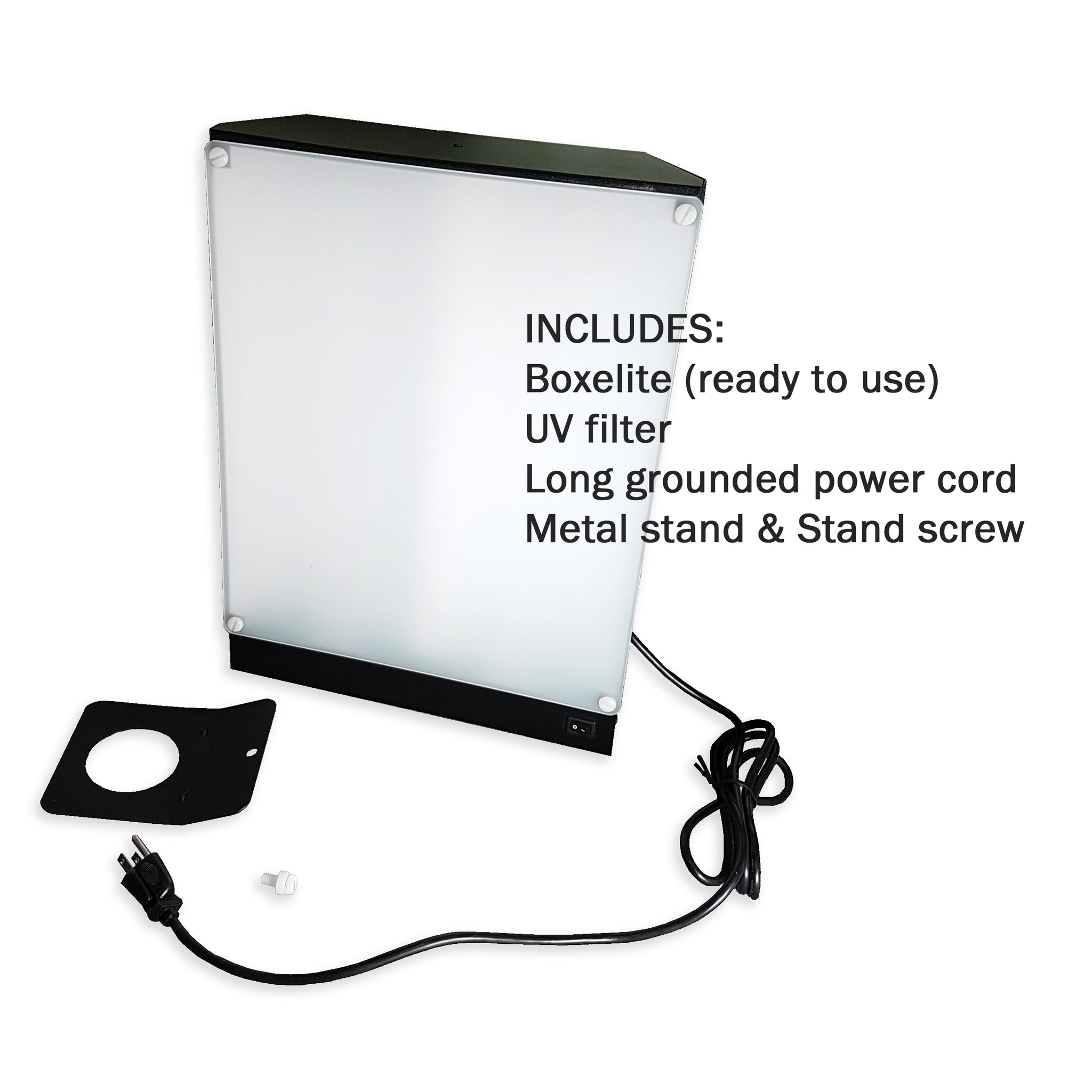 BOXelite Therapy Lightbox Desk Lamp Natural Treatment for Depression Healthy & Grounded