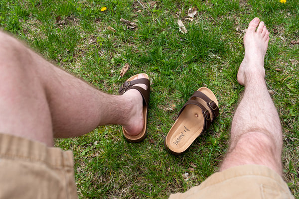 Men's Earthing Sandals Copper Rivet Carlin