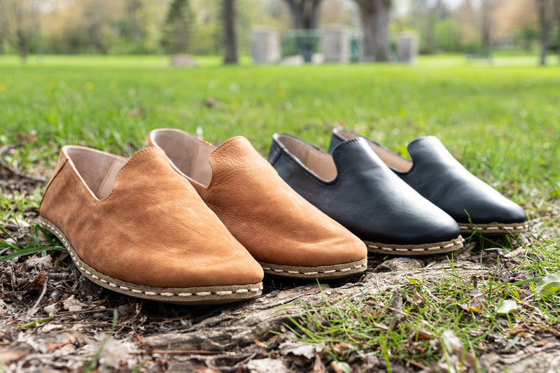 Men's Earthing Yemeni with Copper Rivet (Final Clearance)