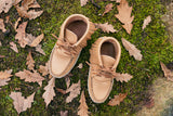 Men's Earthing Moccasins Fringe Ankle Copper Rivet B04219M-R