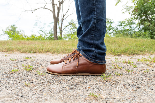 Men's Earthing Shoe Wide Leather Walkers
