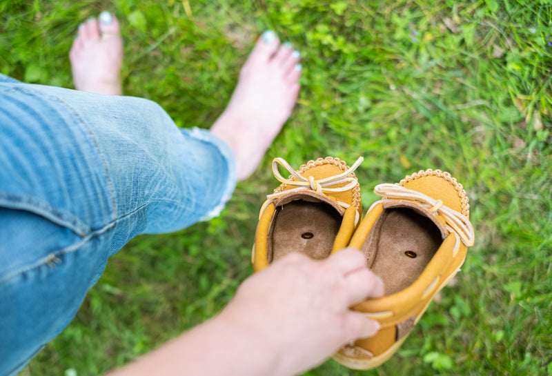 Rawhide moccasin soles shop