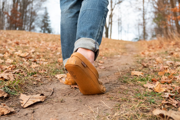 Men's Earthing Moccasins Moose Hide BB3107M