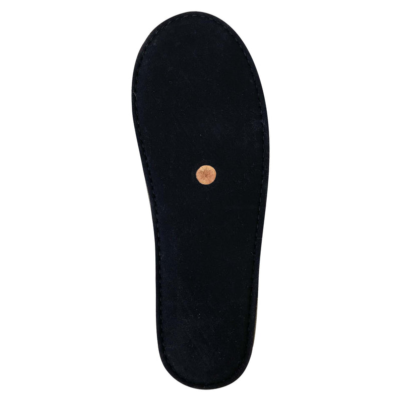 Women's Suede Moccasin Shoes; Rubber Sole & Copper Rivet for Earthing ...