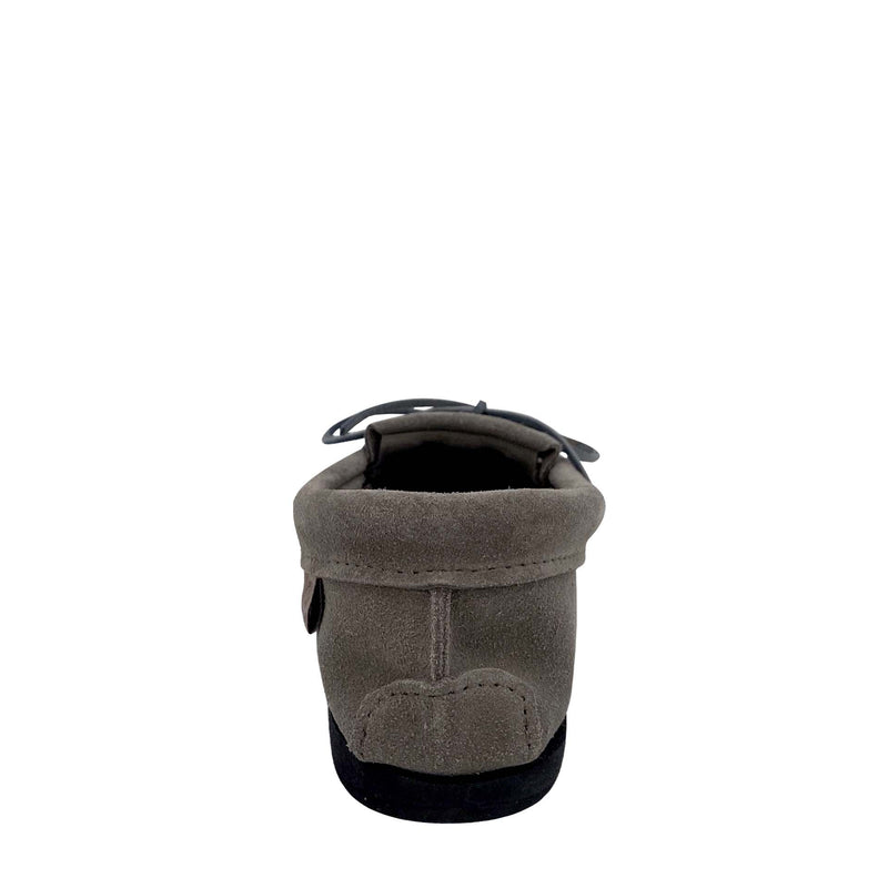 Women's Suede Moccasin Shoes; Rubber Sole & Copper Rivet for Earthing ...