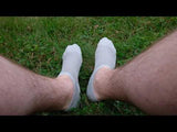 No Show Earthing Socks Silver