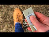 Men's Earthing Moccasin Shoes Copper Rivet Rubber Sole