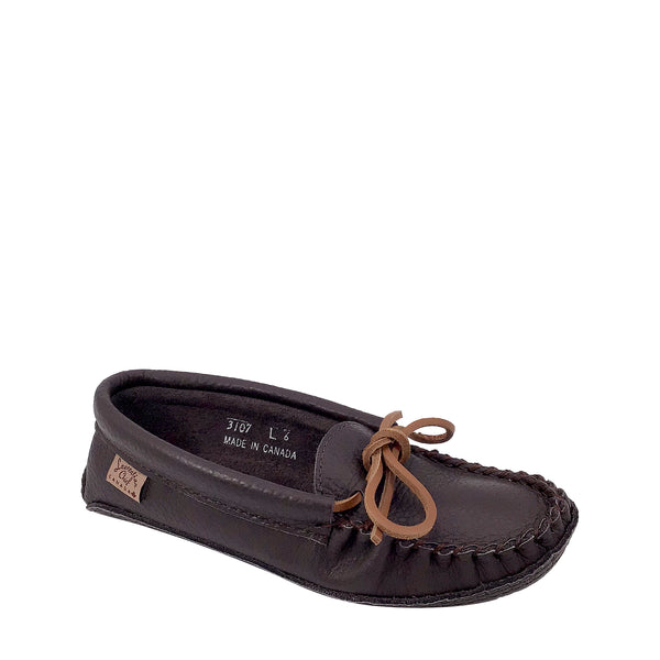 Women's Earthing Moccasins Buffalo Leather  BB31079L