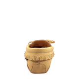 Men's Earthing Moccasins Moosehide Fringed BB7575M