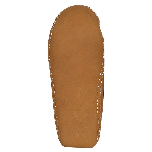 Men's CLEARANCE Earthing Moccasins Wide Brown Leather 1461-N (9 & 10 only)