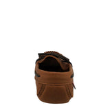 Men's Earthing Moccasins Wide Brown Leather 1461-N
