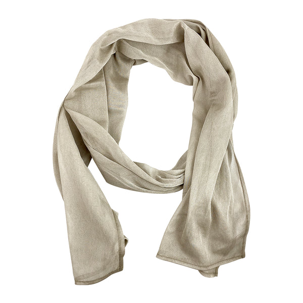 Silver Anti-Bacterial Mesh Scarf (Final Clearance)