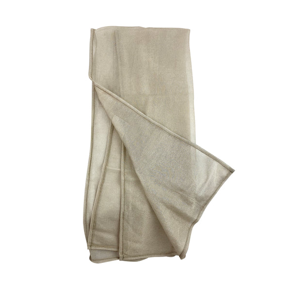 Silver Anti-Bacterial Mesh Scarf (Final Clearance)