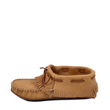 Women's Earthing Moccasins Fringed Ankle BB4685-N