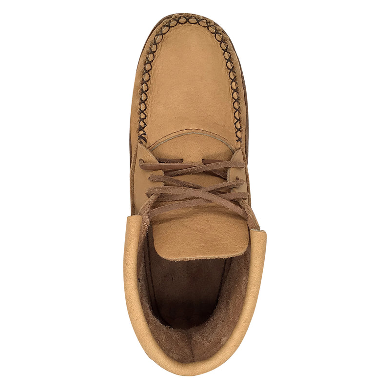 Women's Earthing Moccasins  Moose Hide Fringed (Clearance 8 & 9 only)