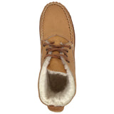 Women's Earthing Moccasin Boots Moose Hide Sheepskin BB42115L (Clearance )