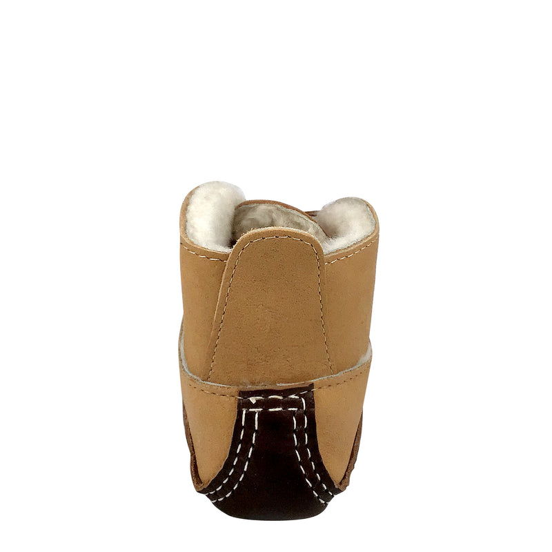 Women's Earthing Moccasin Boots Moose Hide Sheepskin BB42115L (Clearance )